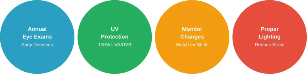 Four essential practices for maintaining healthy eyes regardless of color
