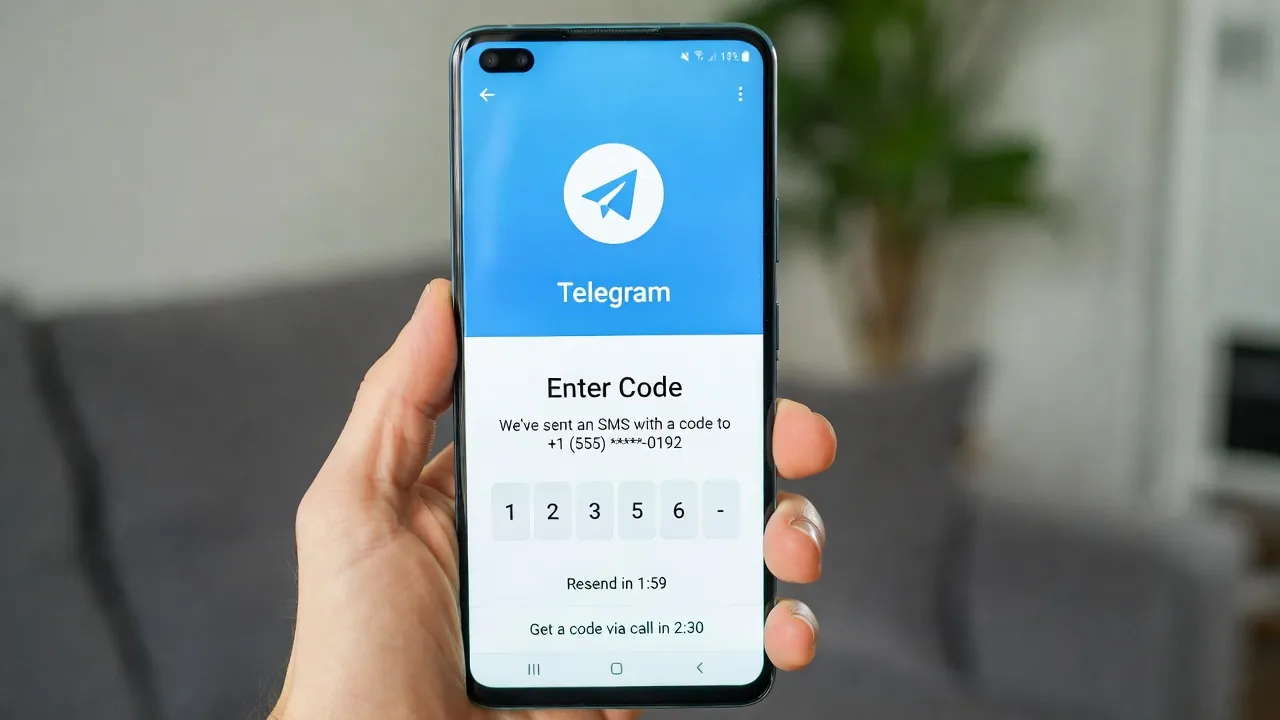 Не приходит код в Телеграм? Решение за 5 минут