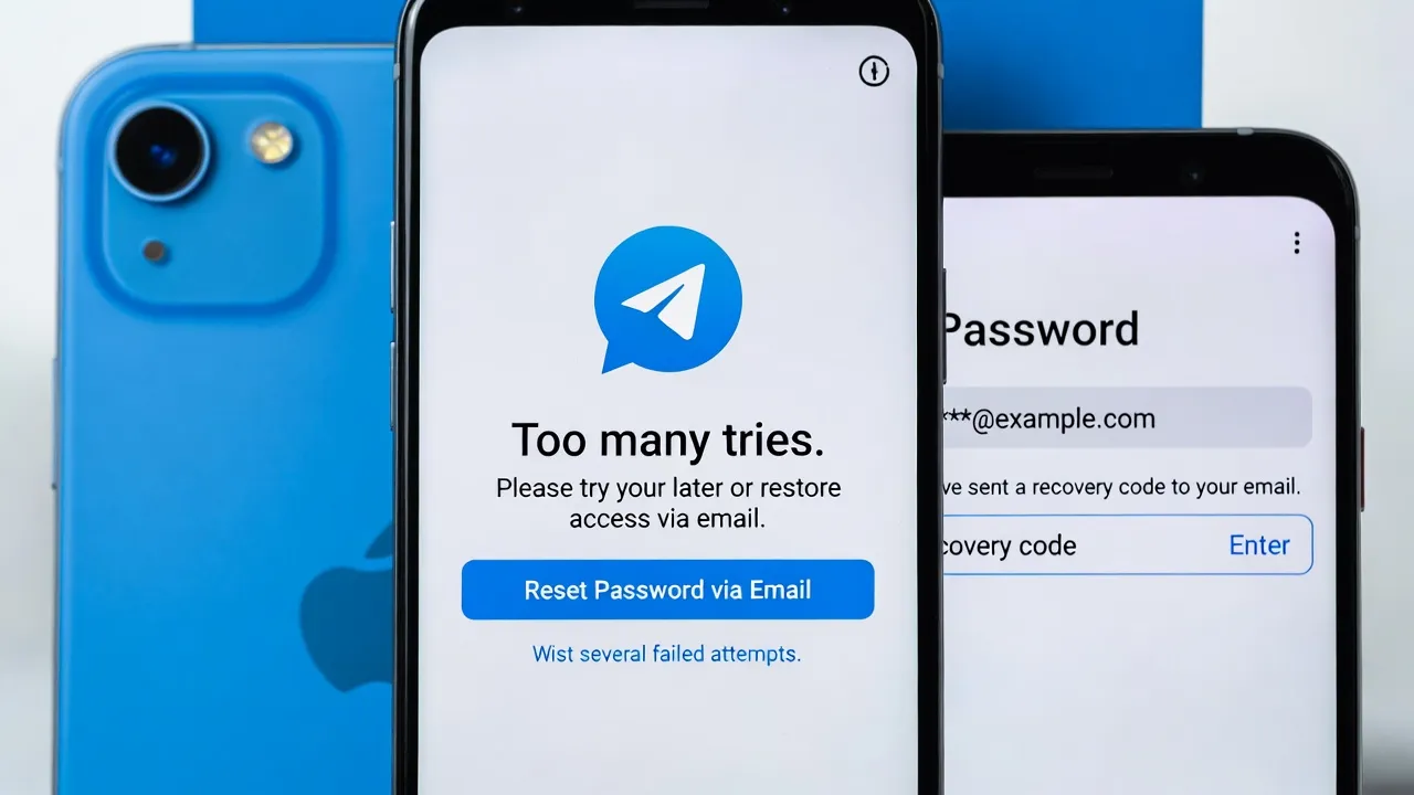 Что делать если забыл облачный пароль в Telegram