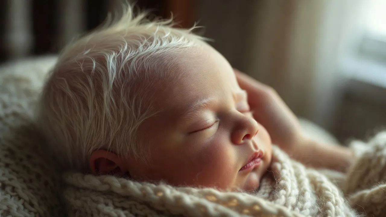 Can You Be Born With White Hair? Genetics Explained
