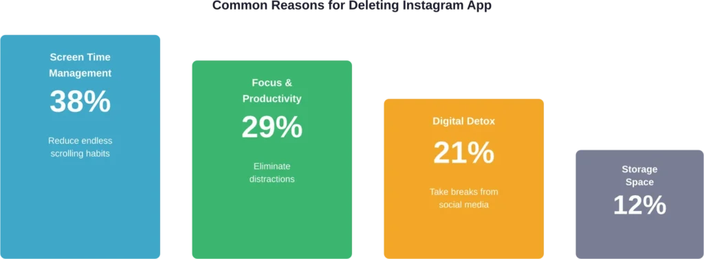 Reported reasons for temporarily removing the Instagram app